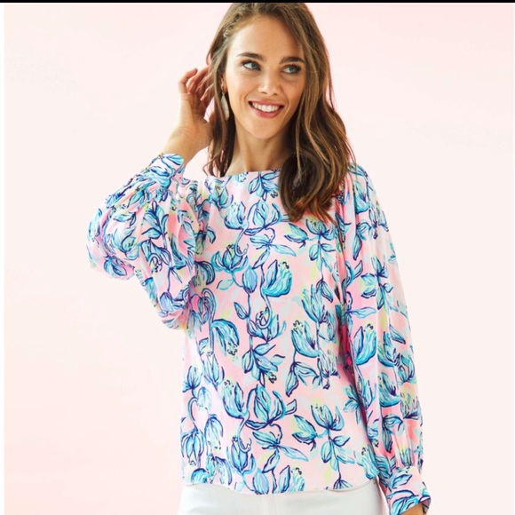 Lilly Pulitzer Maisel Top - Picture 7 of 8